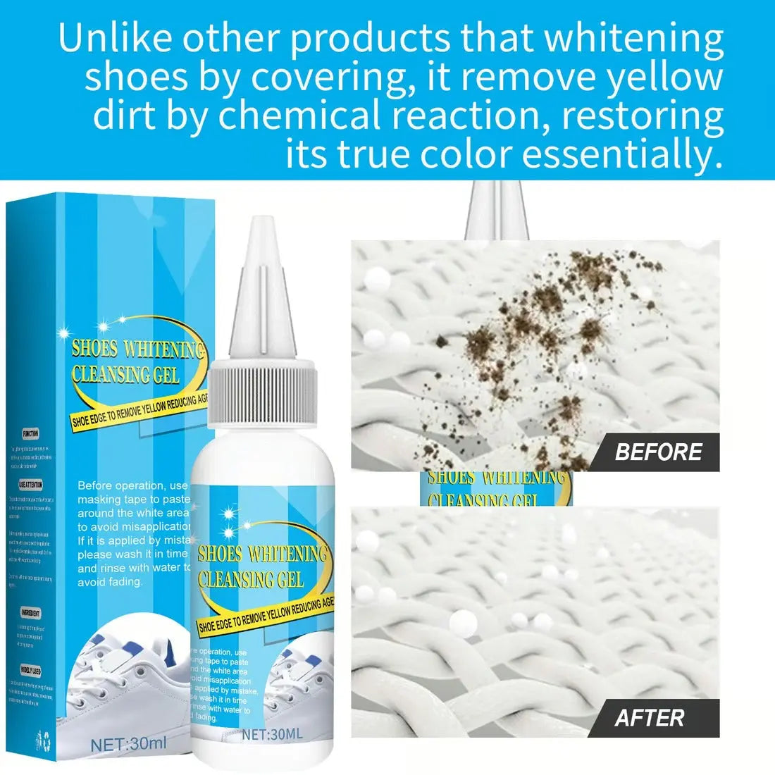 BowLift | Shoe Brightening Cleaning Gel – Bring the brightness back to your shoes