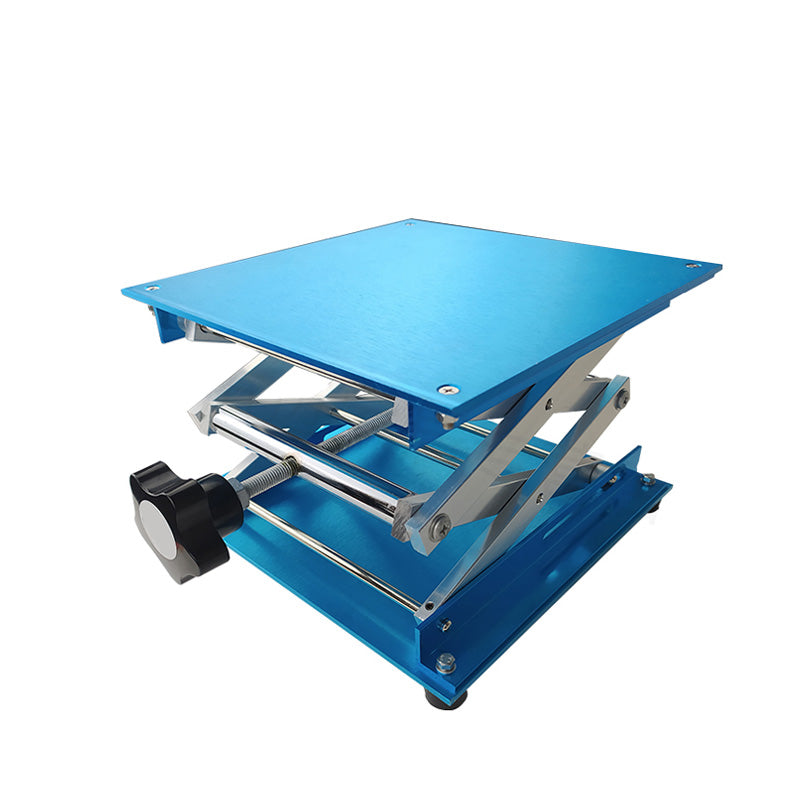 BowLift | Stainless Steel Lifting Table, Manual Aluminum Oxide Lifting Table, Laboratory Accessories Manual Lift Small