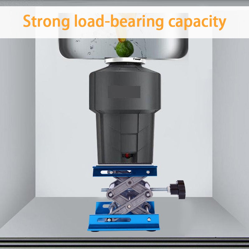 BowLift | Stainless Steel Lifting Table, Manual Aluminum Oxide Lifting Table, Laboratory Accessories Manual Lift Small