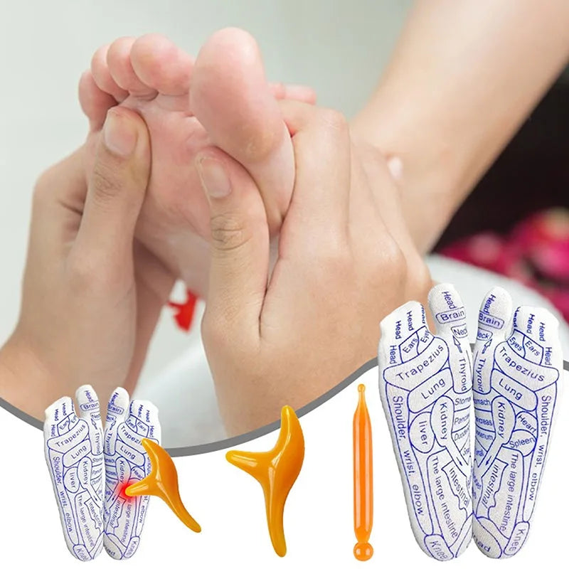 BowLift | Acupressure Reflexology Socks with Massage Stick