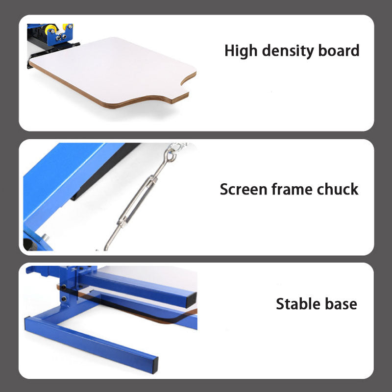 BowLift | Silk Net Printing Machine, 1 Color And 1 Stop Silk Net Printing Machine, Suitable For T -Shirt DIY Printing