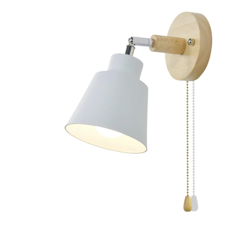 BowLift | Rotatable Collin Wall Light with Pull Chain Switch