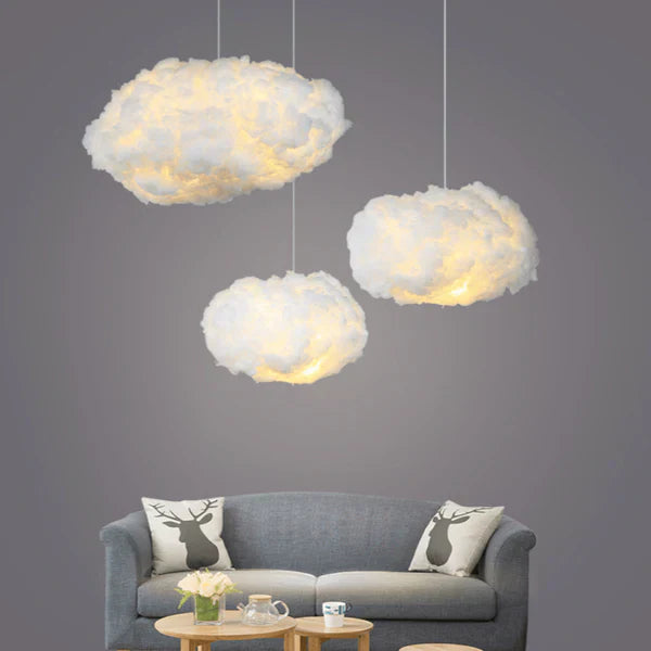 BowLift | Dreamy Cloud Lamp | Soft Ceiling Lightsing for Bedroom Decor