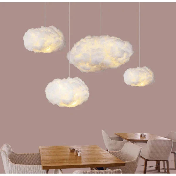 BowLift | Dreamy Cloud Lamp | Soft Ceiling Lightsing for Bedroom Decor