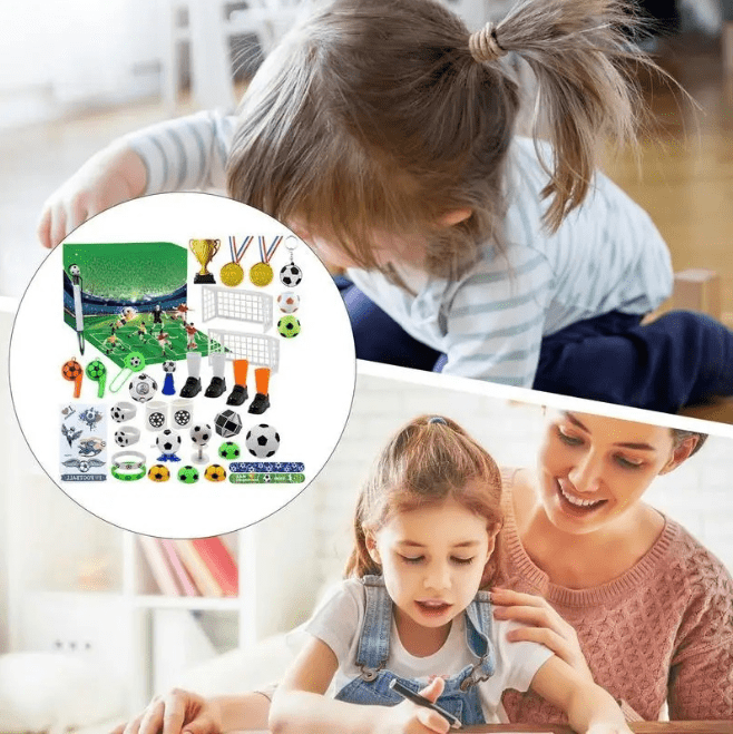 BowLift | DIY football advent calendar with 24 surprises