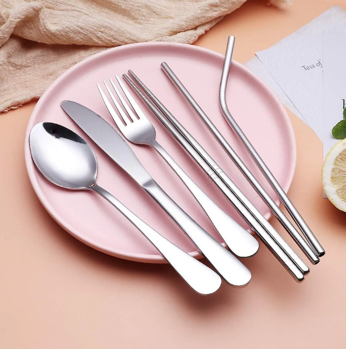 BowLift | Compact stainless steel cutlery set for on the go