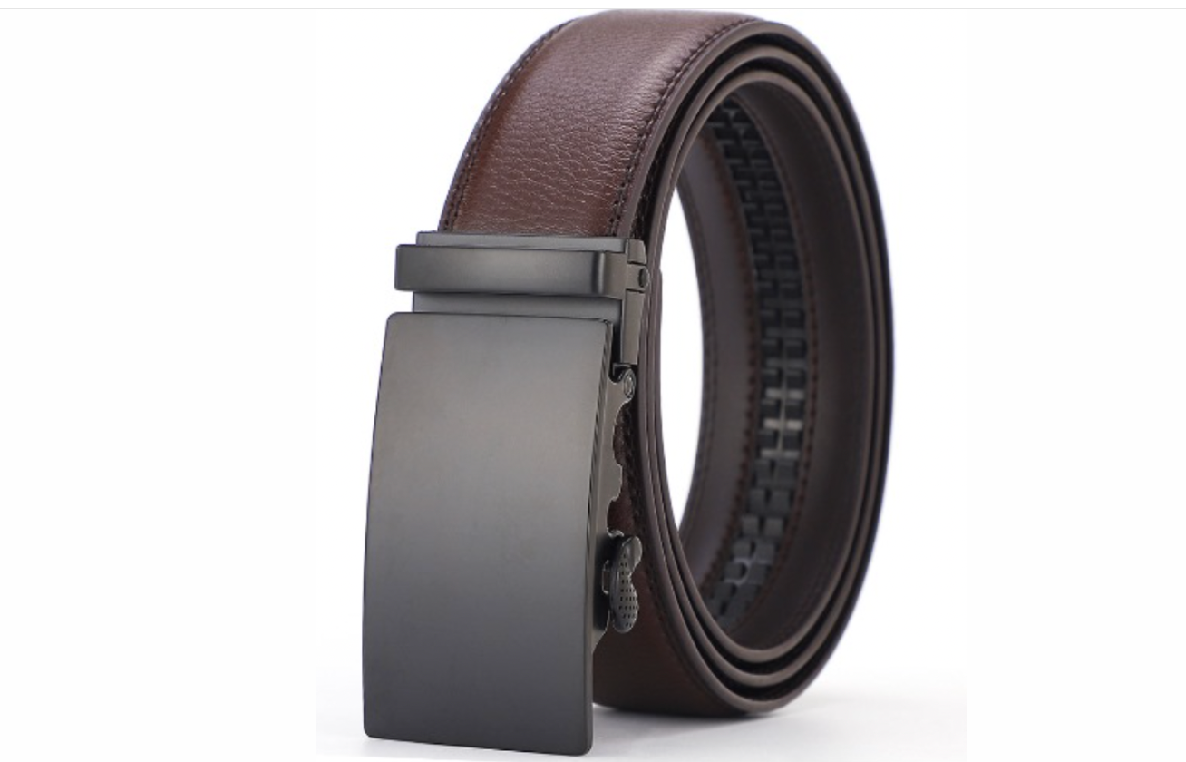 BowLift | Premium PU Leather Belt – Luxury Automatic Buckle for Men