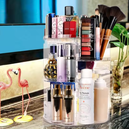 BowLift | 360° Rotating Makeup Storage Organizer
