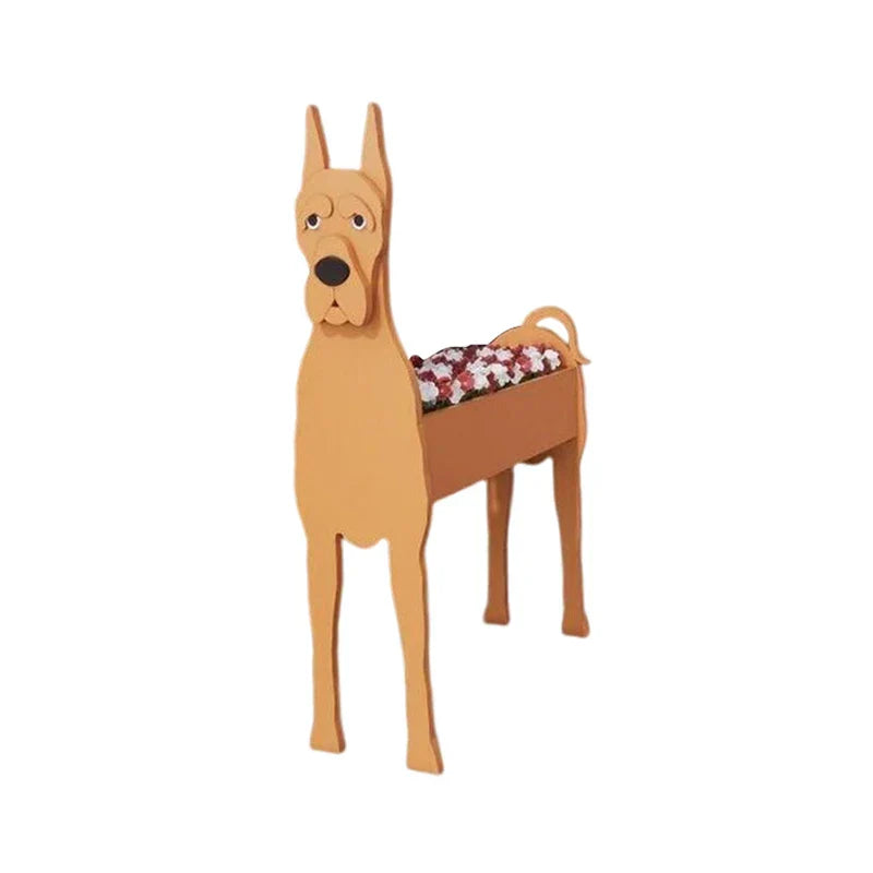 BowLift | Flower pot - Pawsome - Dog plant container - Various breeds