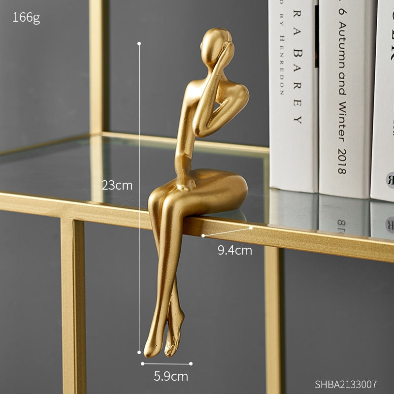 BowLift | Modern Figurines Abstract Home Decor Sculpture