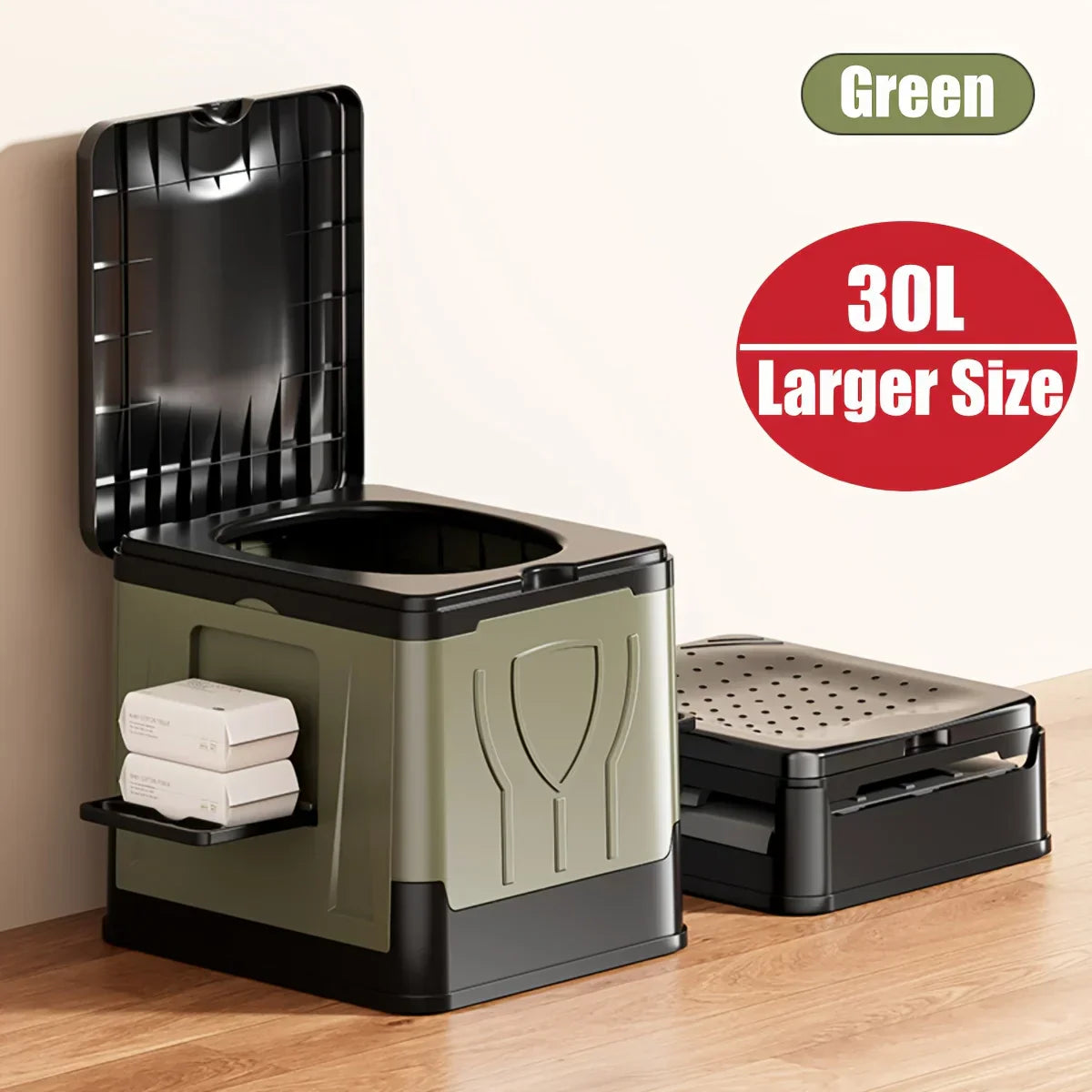 BowLift | GoComfort XL Camping Toilet | Foldable, Hygienic and Practical