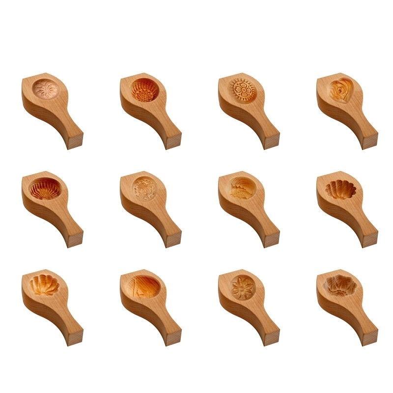 BowLift | Wooden Moon Dumpling Maker Mold