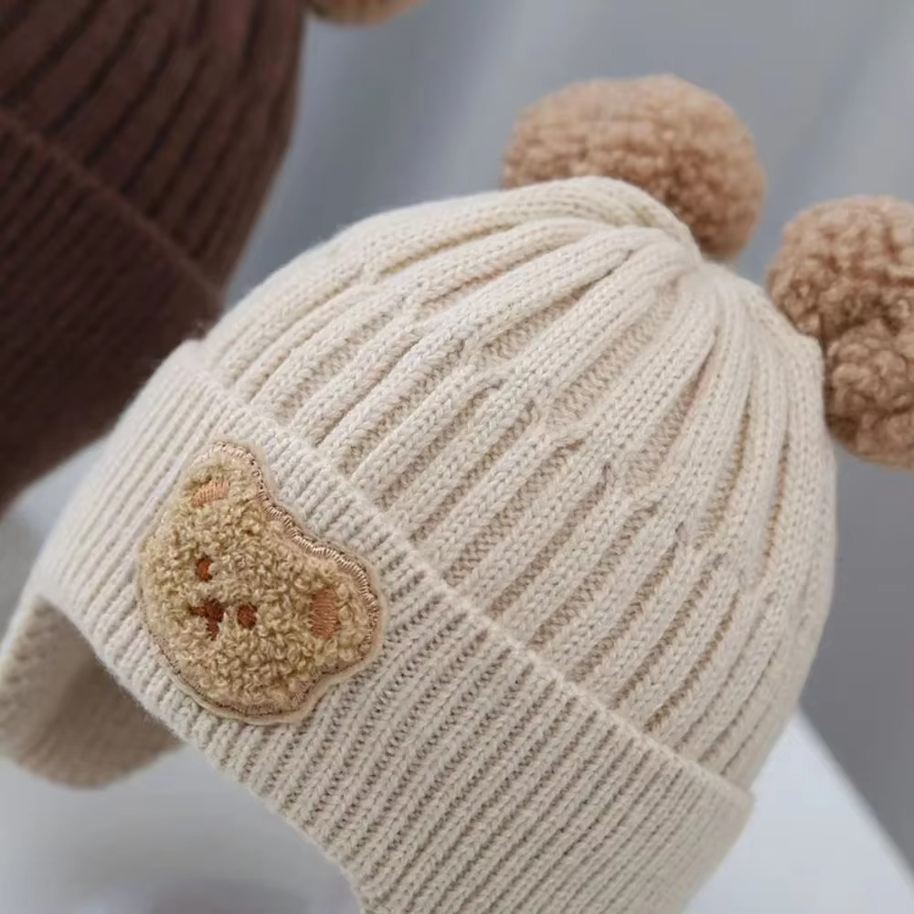 BowLift | Cozy Baby Knit Hat with Bear Ears for Winter Warmth