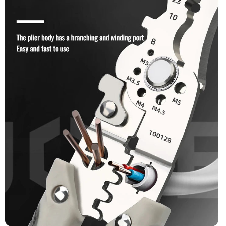 BowLift | Wire Stripper Adjustable Crimper Automatic Cable Cutter Tool