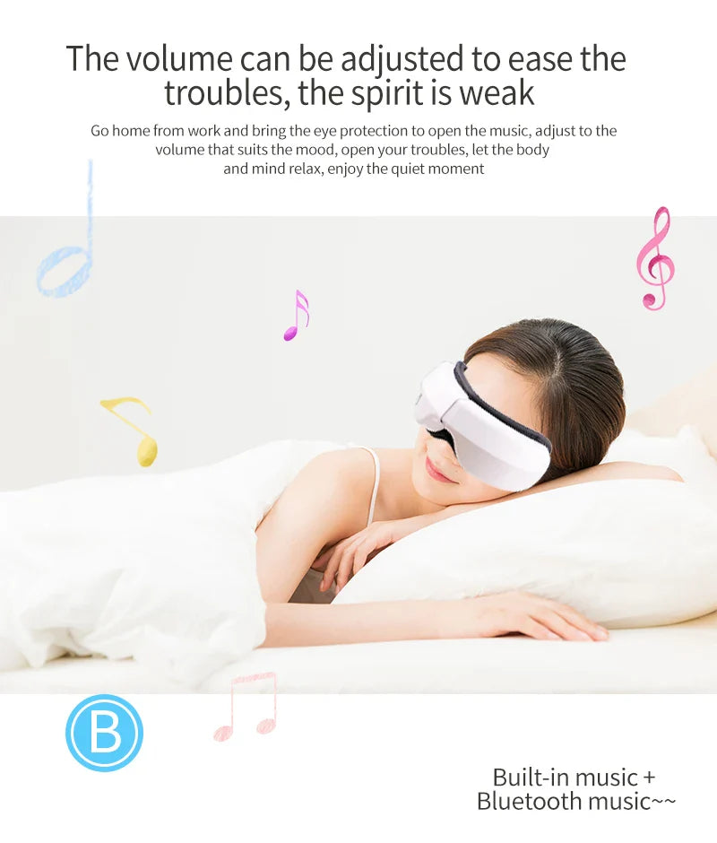 BowLift | Bluetooth Music Hot Compress Eye Massager