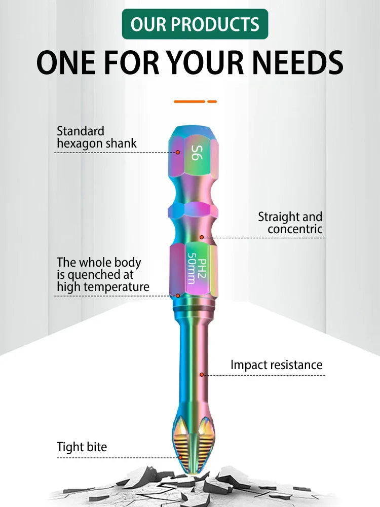 BowLift | Magnetic Titanium Impact Anti-Slip Screw Head