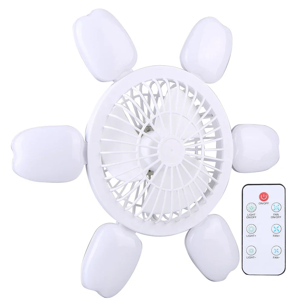 BowLift | Silent Adjustable Remote Control Ceiling Foldable Fan Lamp