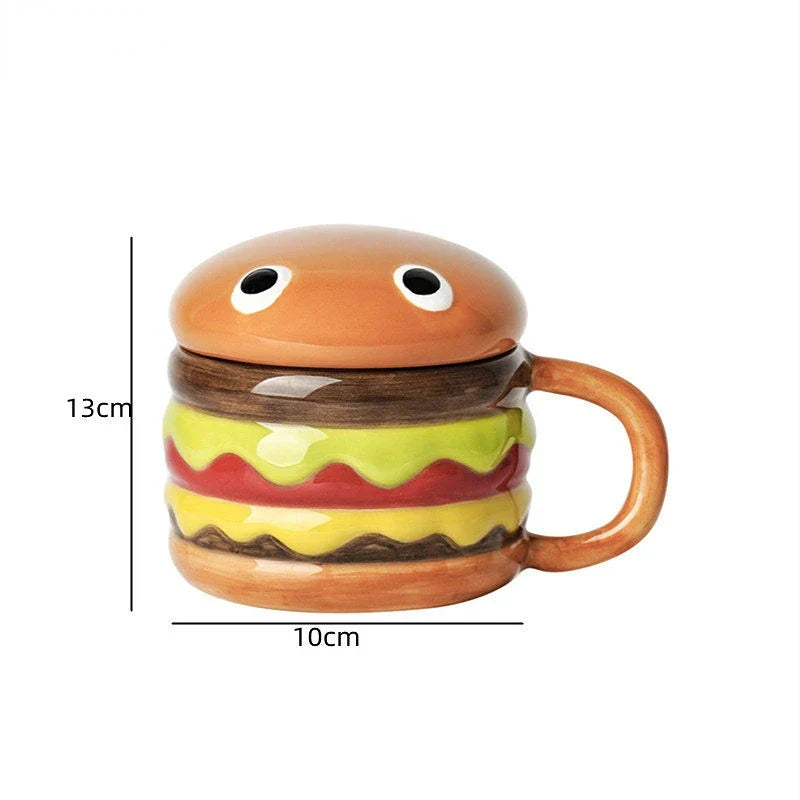 BowLift | Yummy Hamburger-Shaped Ceramic Hamburger Mug