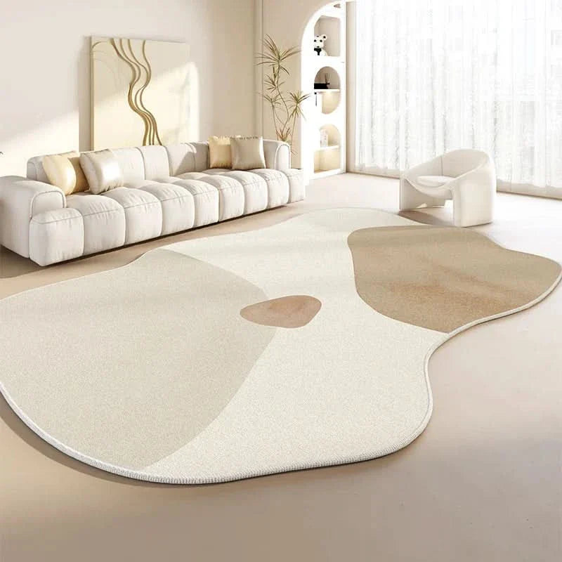 BowLift | Japanese Style Irregular Plush Rug with Non-Slip Backing