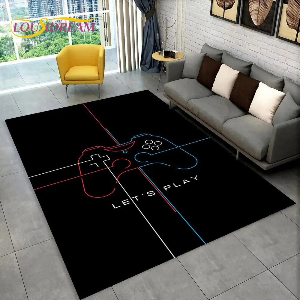 BowLift | GameJoy Playmat – Soft 3D Gamepad Floor Mat for Children and Gamers