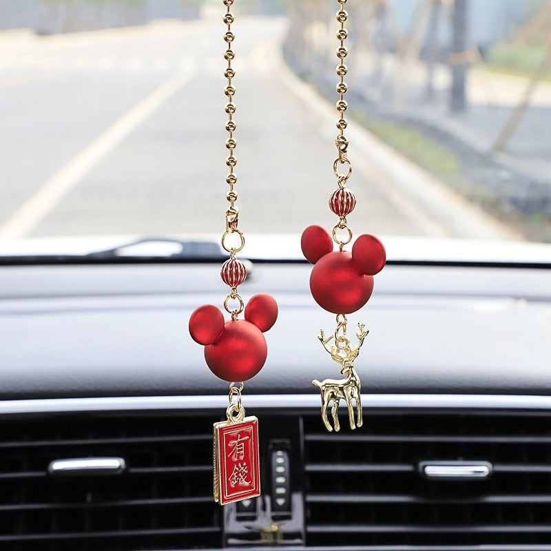 BowLift | Lucky Deer Car Rearview Mirror Decor