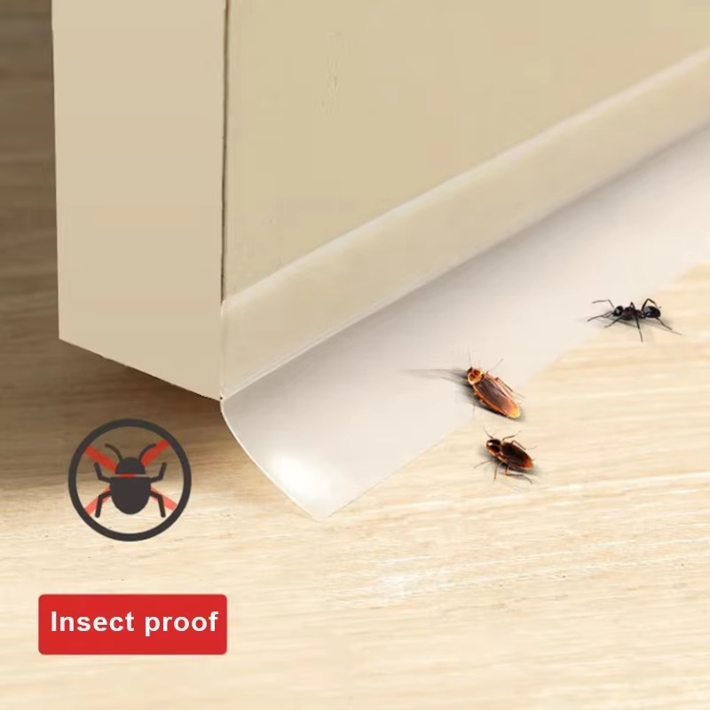 BowLift | 16.4 Ft Transparent Self-Adhesive Door Weatherstrip