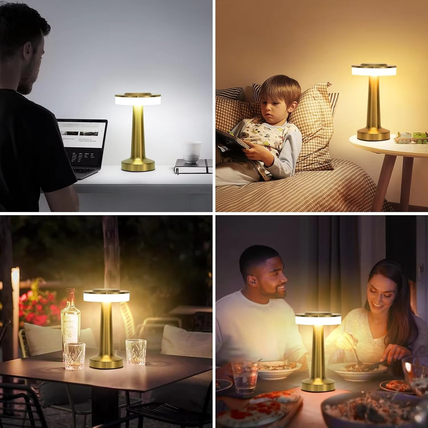 BowLift | Versatile Touch-Sensitive LED Table Lamp
