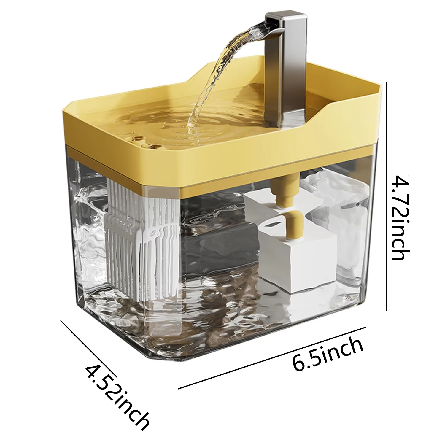 BowLift | Automatic Cat Water Fountain with USB Pump and Multi-Stage Filtration