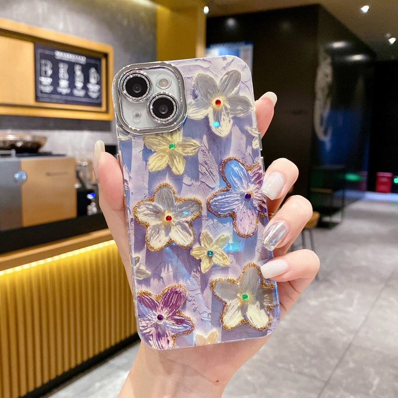BowLift | Flower Glow Soft Shockproof iPhone Case