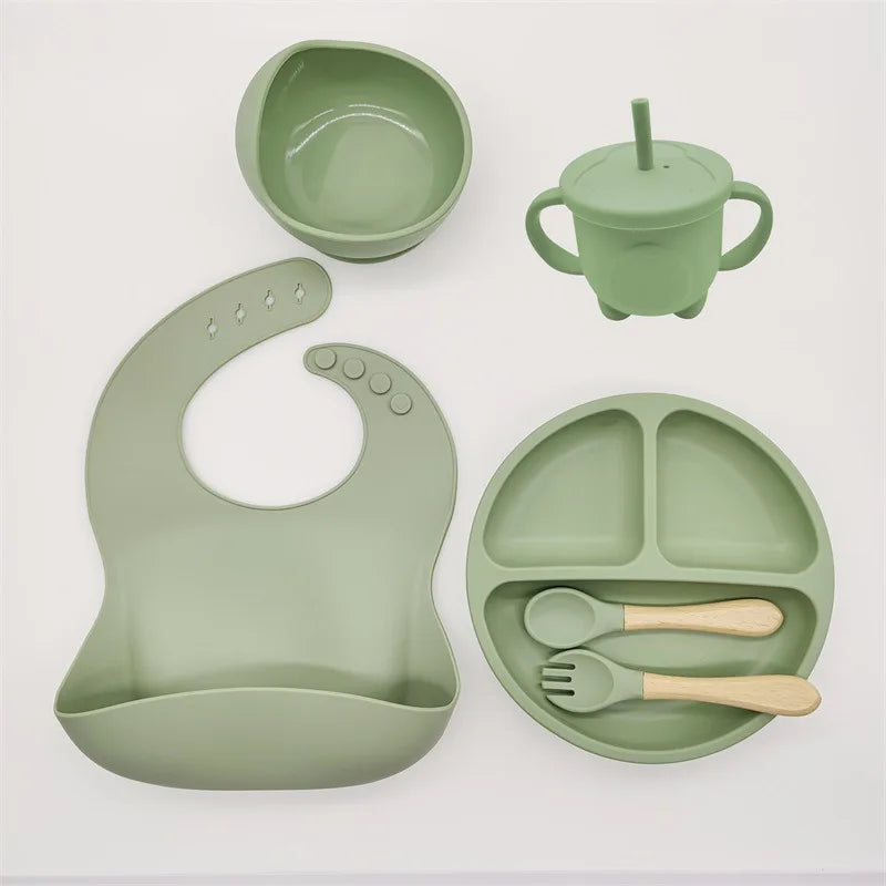 BowLift | Silicone Feeding Set for Babies in a Stylish Edition