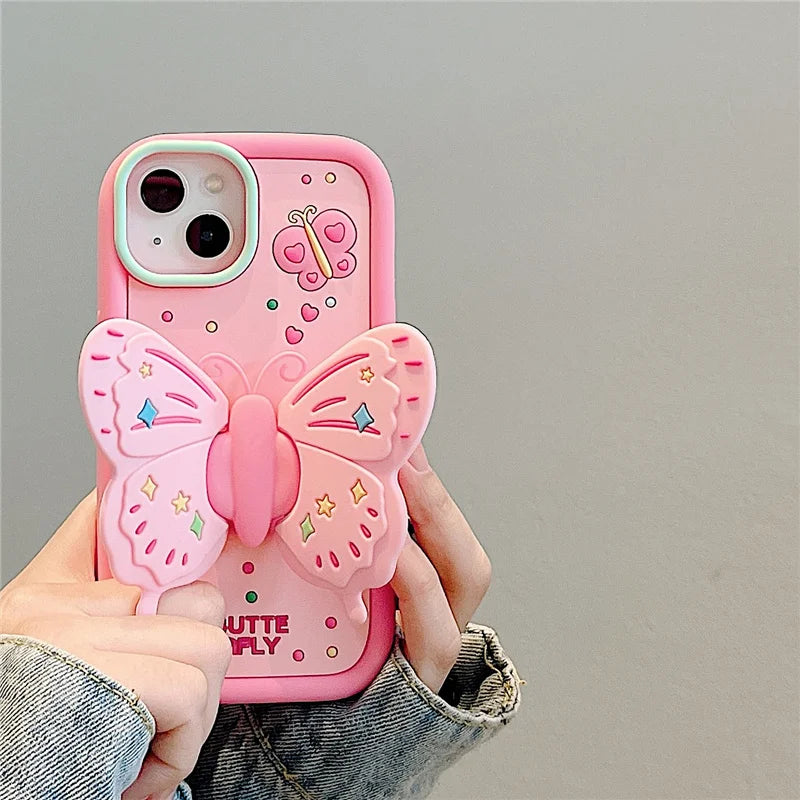 BowLift | Lovely 3D Folded Butterfly Shockproof iPhone Case