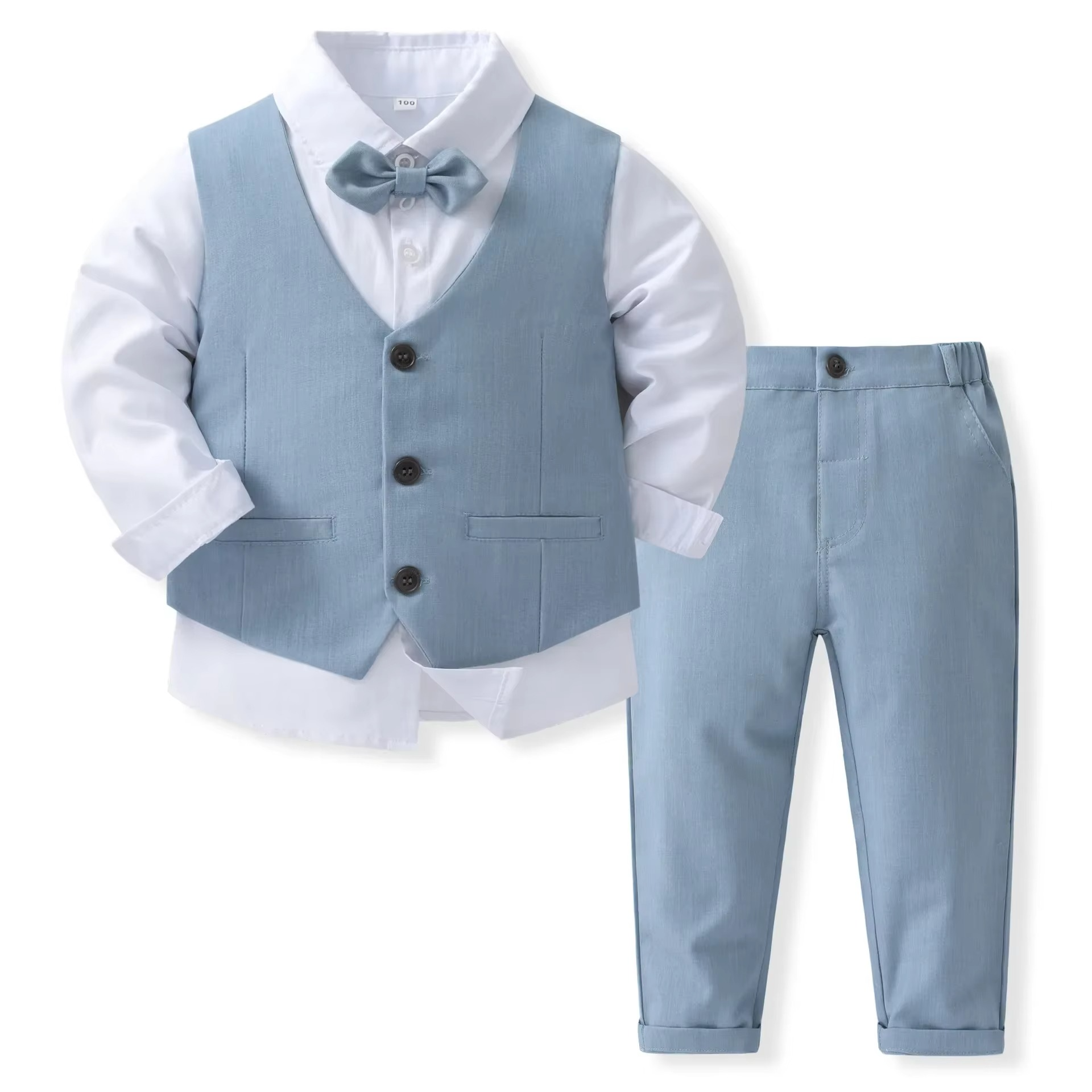 BowLift | Boys Formal Cotton Outfit Set for Toddlers and Kids