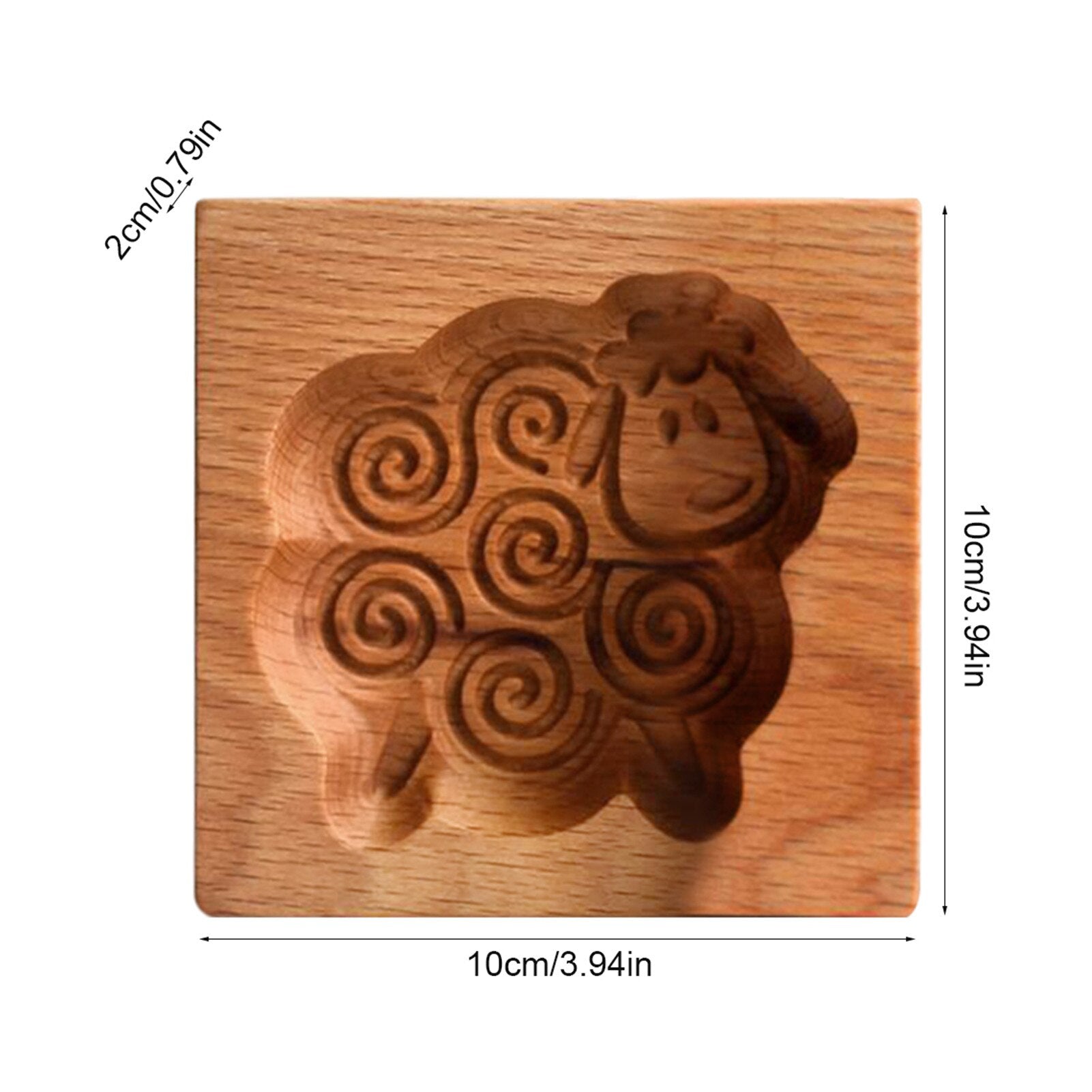 BowLift | Wooden Cute Pastry Bake Master Baking Mold