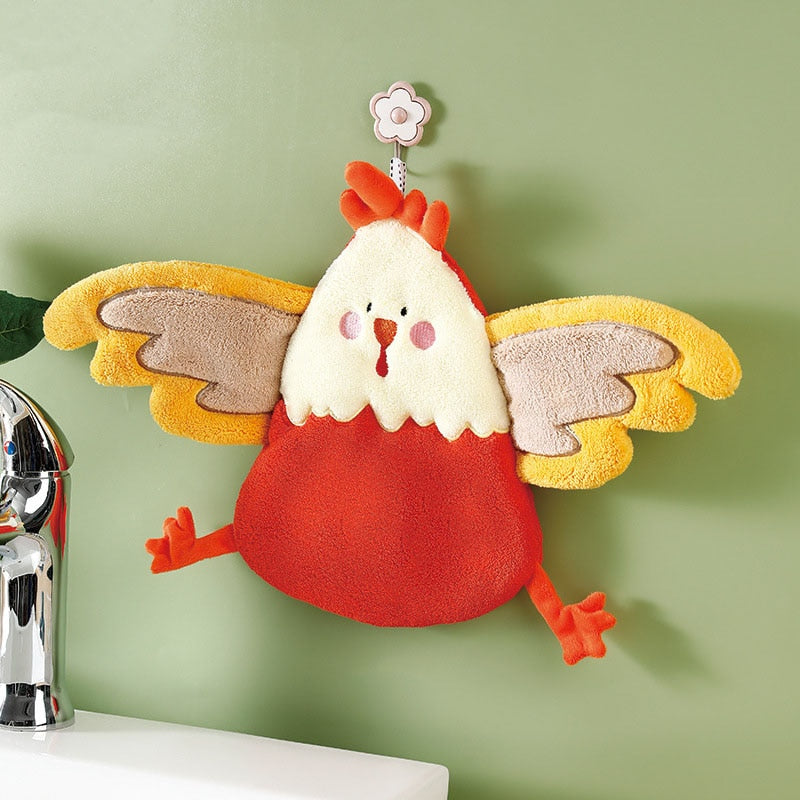 BowLift | Chicken Shaped Quick Drying Hand Towel