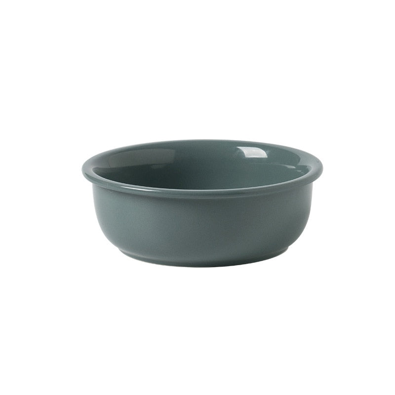 BowLift | Misha Ceramic Elevated Cat Bowl with Wooden Stand
