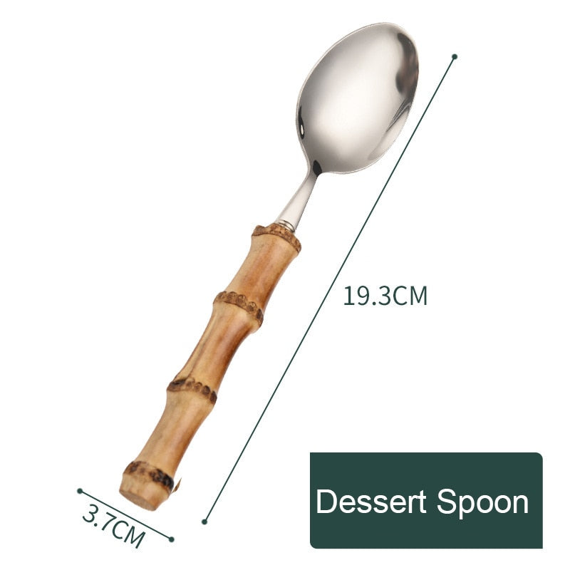 BowLift | Creative Retro Bamboo Cutlery