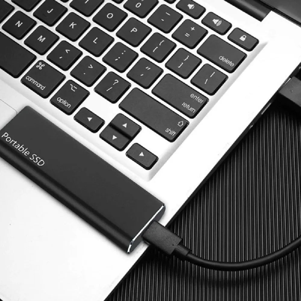 BowLift | External SSD Portable USB Storage Drive Metal