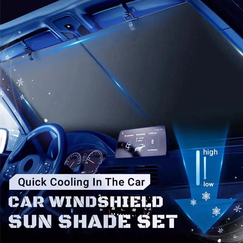 BowLift | Self-retracting sunshade for the car – With heat shield & quick cooling function