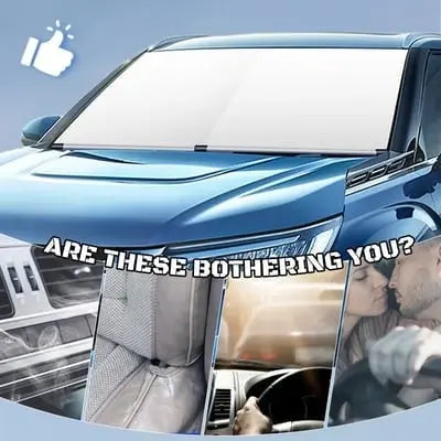 BowLift | Self-retracting sunshade for the car – With heat shield & quick cooling function