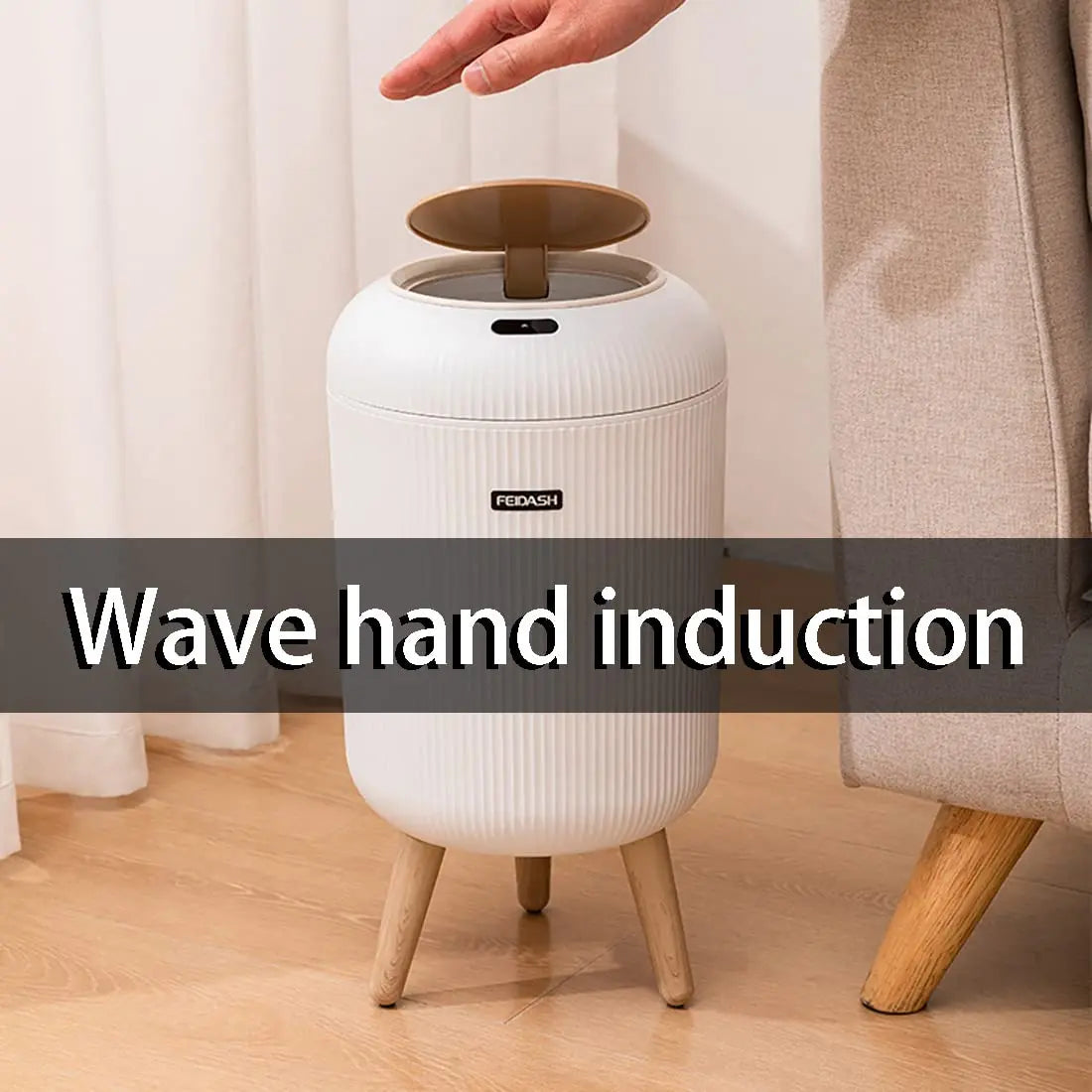 BowLift | Sensor Trash Can – Odor-Proof & Stylish in Design