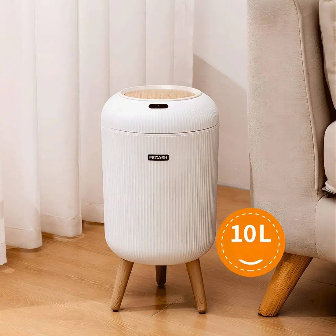 BowLift | Sensor Trash Can – Odor-Proof & Stylish in Design