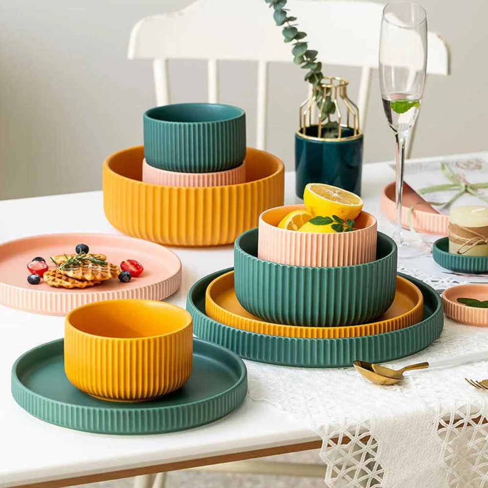 BowLift | Colorful Ceramic Dinner Plate