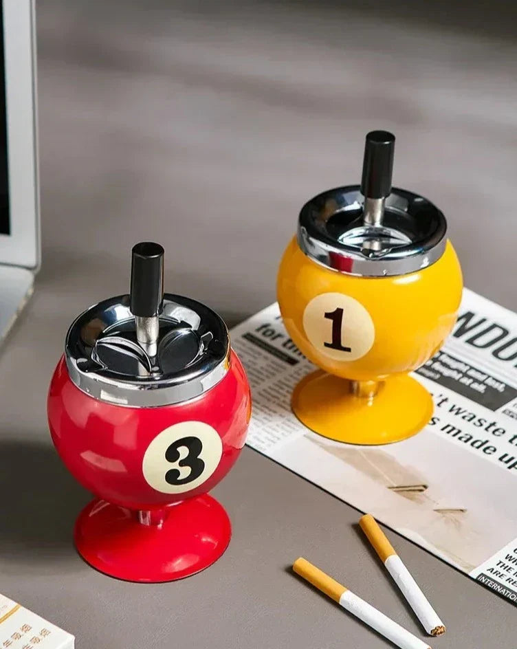 BowLift | Metal Billiard Ashtray