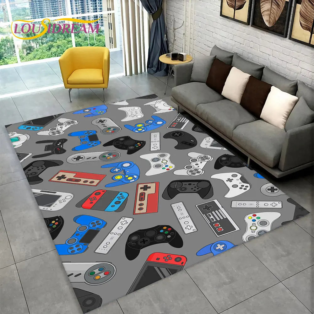 BowLift | GameJoy Playmat – Soft 3D Gamepad Floor Mat for Children and Gamers