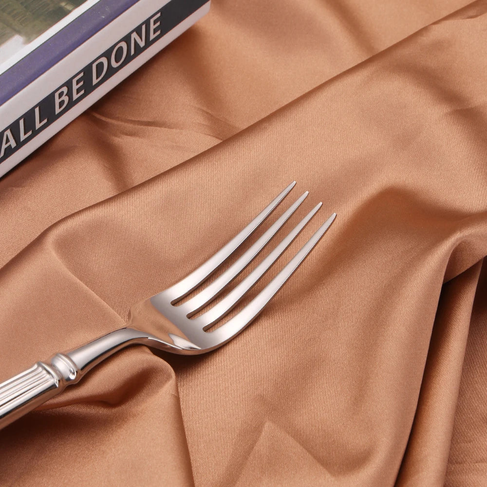 BowLift | Premium Stainless Steel Cutlery Set – 304 Mirror Finish Silverware for Everyday & Formal Dining