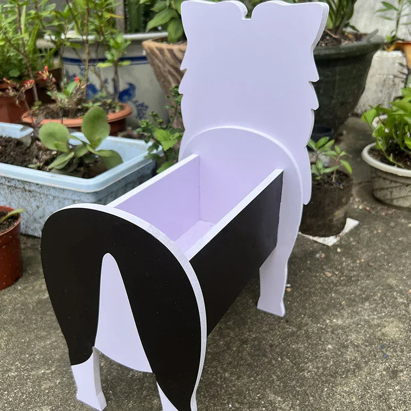 BowLift | Flower pot - Pawsome - Dog plant container - Various breeds