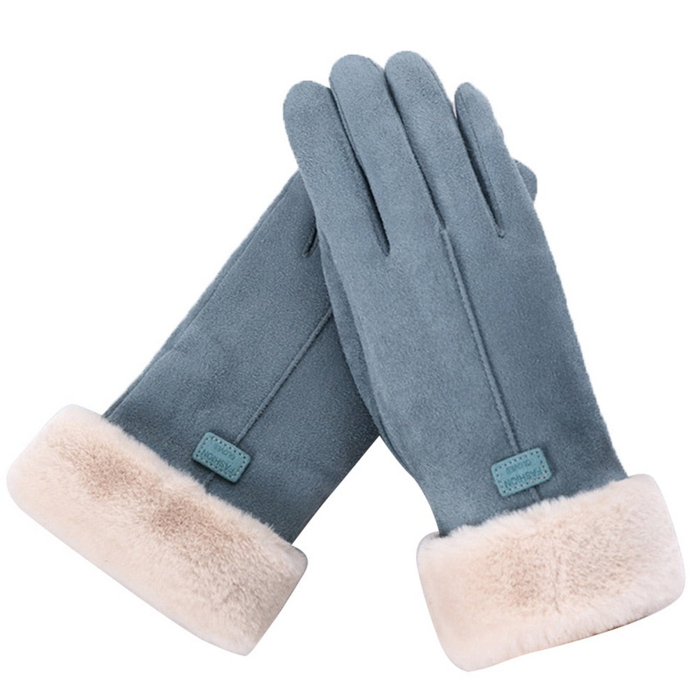 BowLift | Furry Gloves – Warm Waterproof Touchscreen Winter Gloves