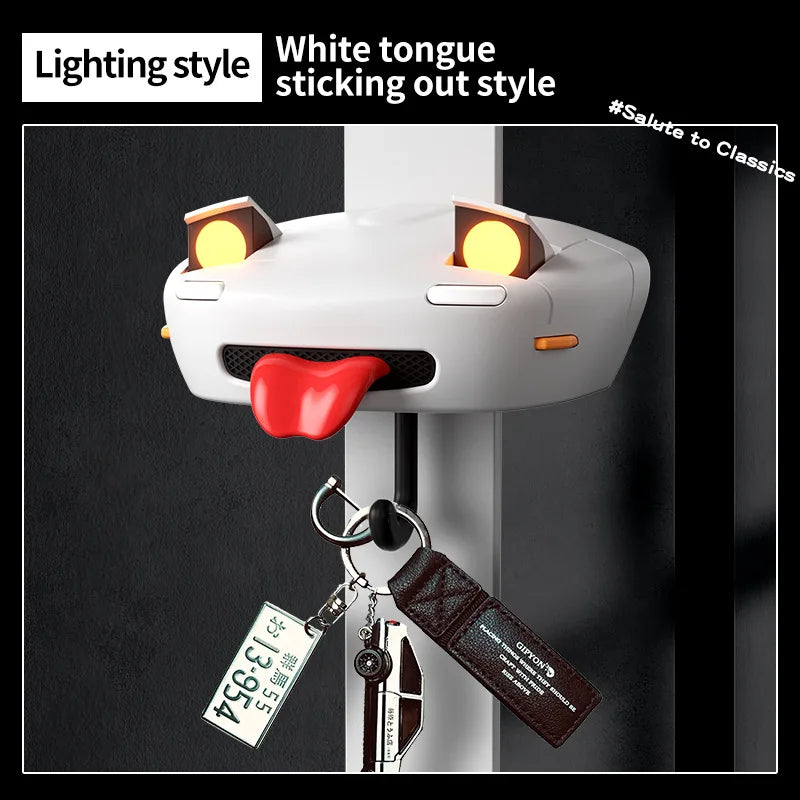 BowLift | AutoKey AE86 | Retro key holder with flip-up headlights | For car enthusiasts