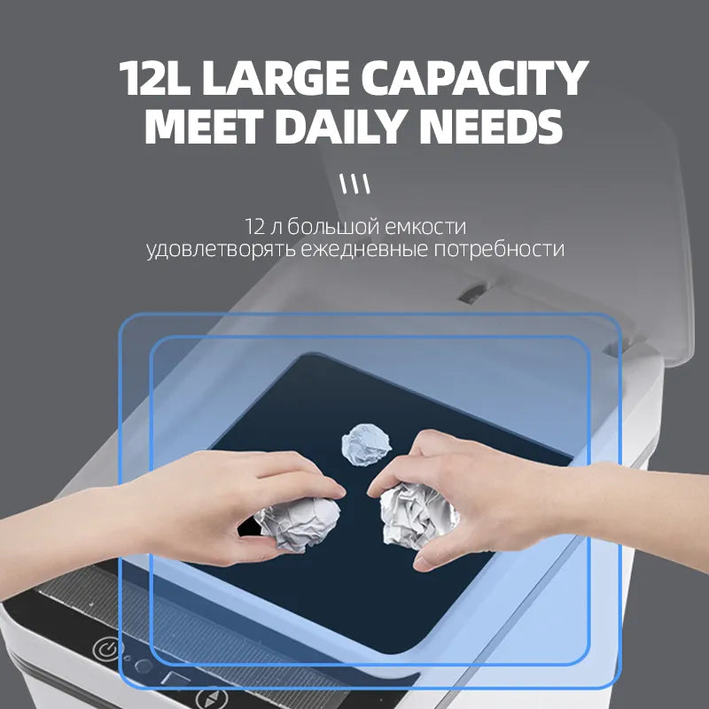 BowLift | Waterproof Smart Wave Sensor Automatic Trash Can