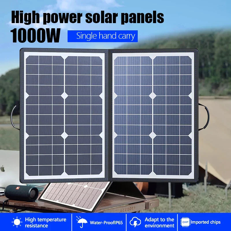 BowLift | Suncraft ProCharge 1000 | Foldable Solar Panel | 1000W | MPPT & USB-C Power